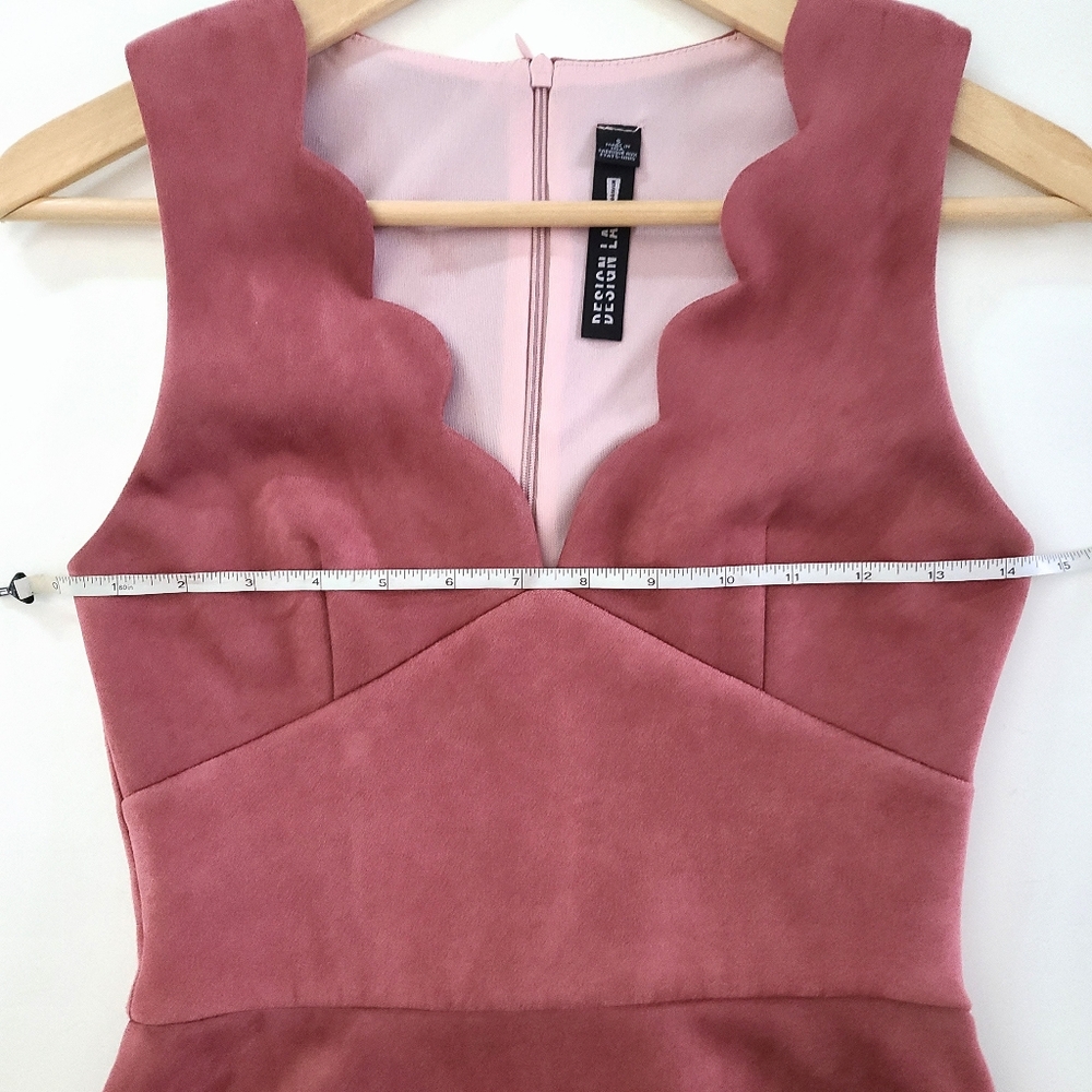 Design Lab faux suede dress, S - Picture 3 of 9